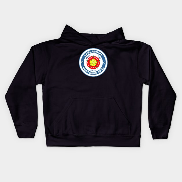 Northern soul keep the faith Kids Hoodie by BigTime